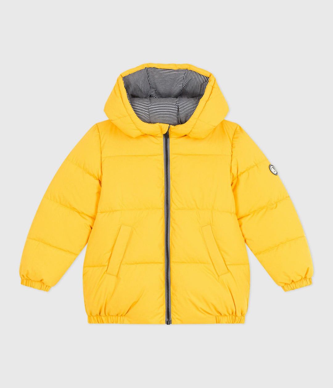 PIUMINO TINTA UNITA GIALLO A0DSM 02 PETIT BATEAU 