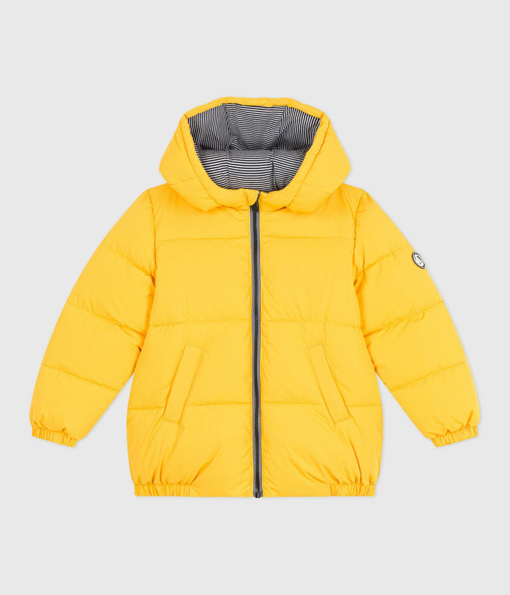PIUMINO TINTA UNITA GIALLO A0DSM 02 PETIT BATEAU 