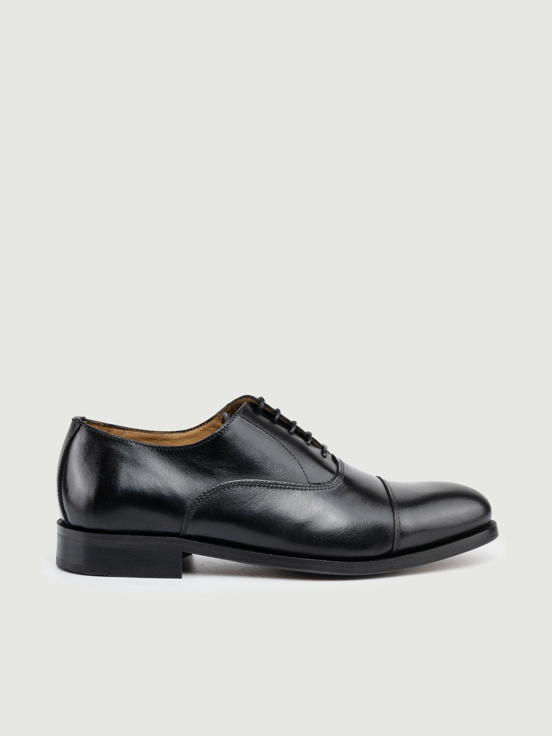 FRANCESINA IN PELLE NERA 350 BLACK SAXONE 
