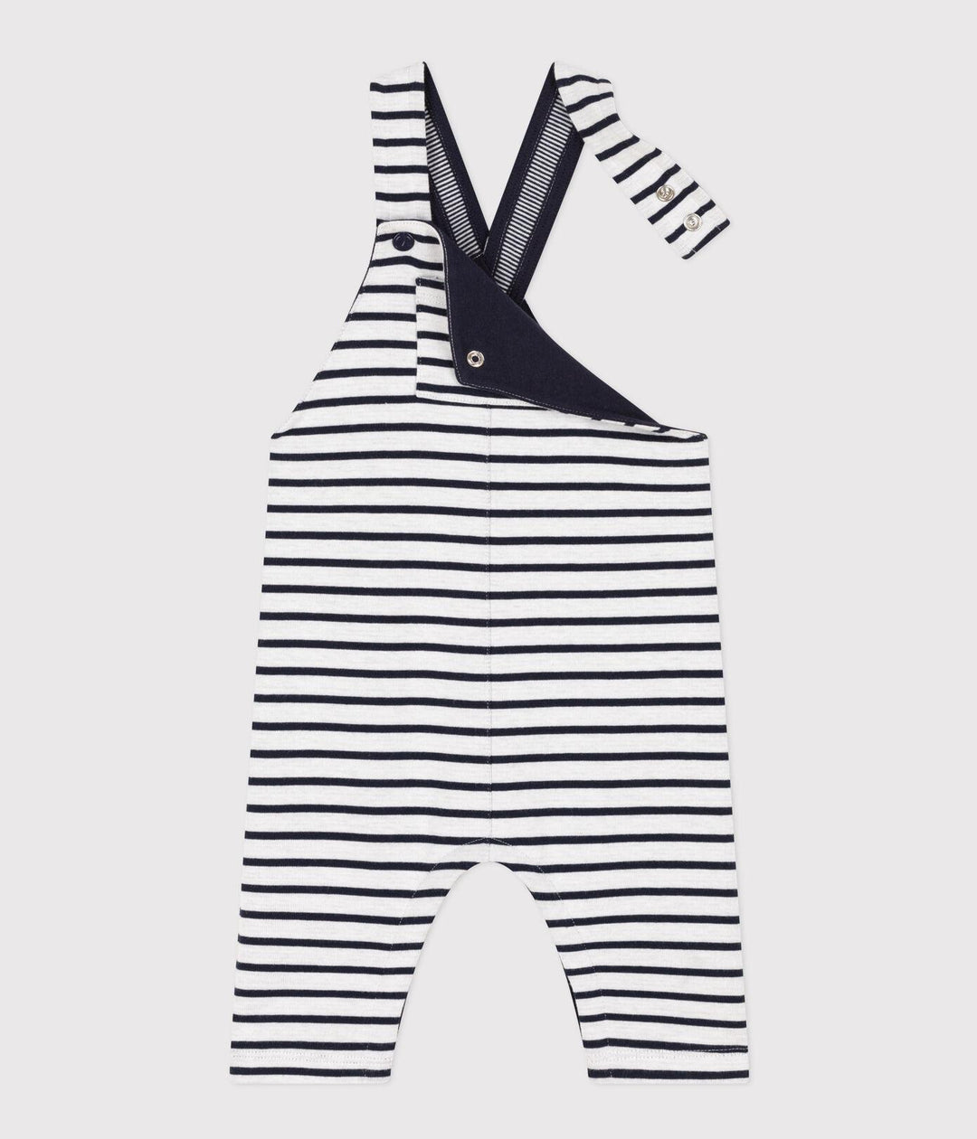 SALOPETTE IN JERSEY SPESSO A RIGHE A08H5 01 PETIT BATEAU 