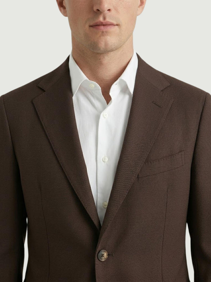 Blazer in jersey punto Milano moro CO0391 2000 ANDREA MORANDO 