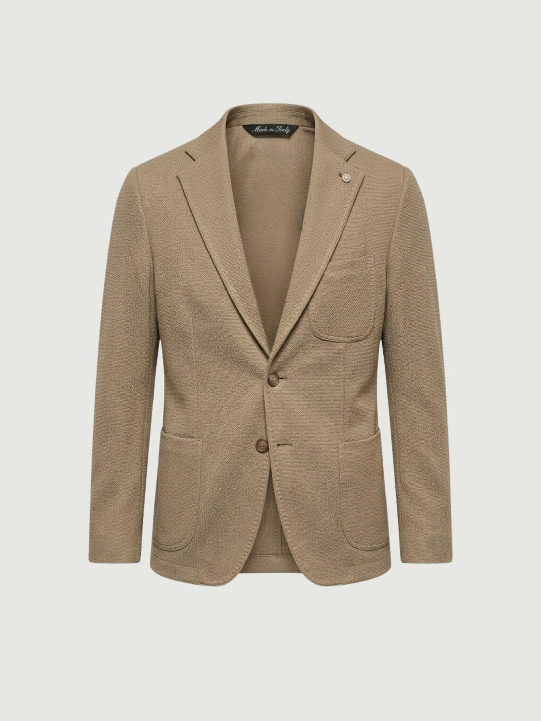Blazer con microtrama tortora S1141 TORTORA ANDREA MORANDO 