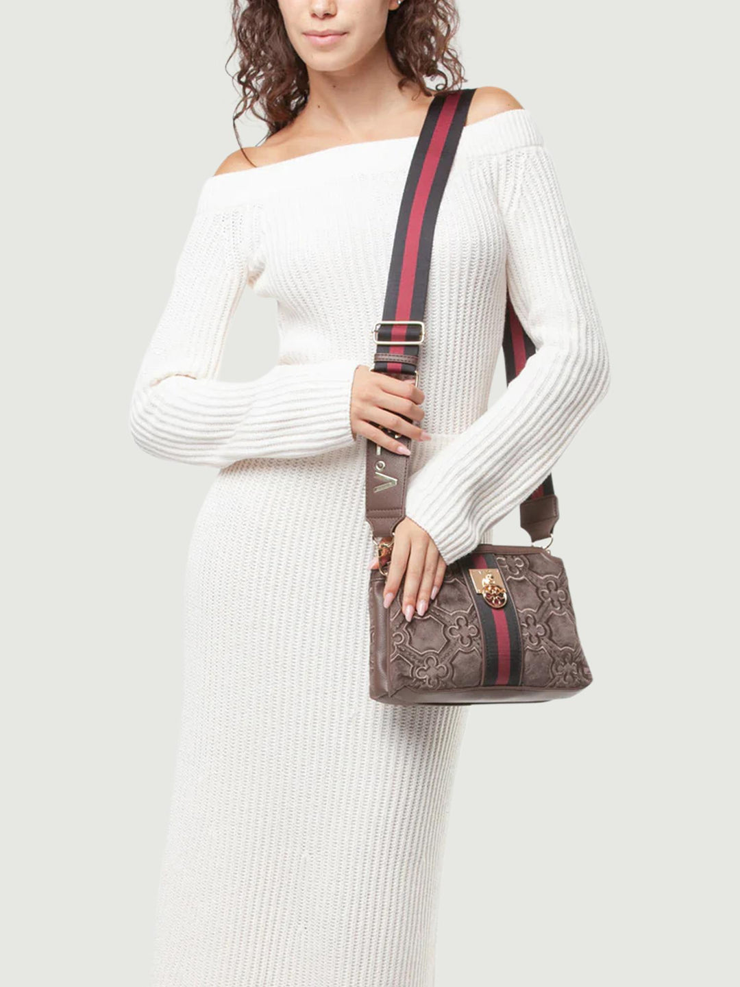 BORSA A SPALLA CATE TAUPE 73BS9BN04 TAUPE/MULTICOLOR V73 