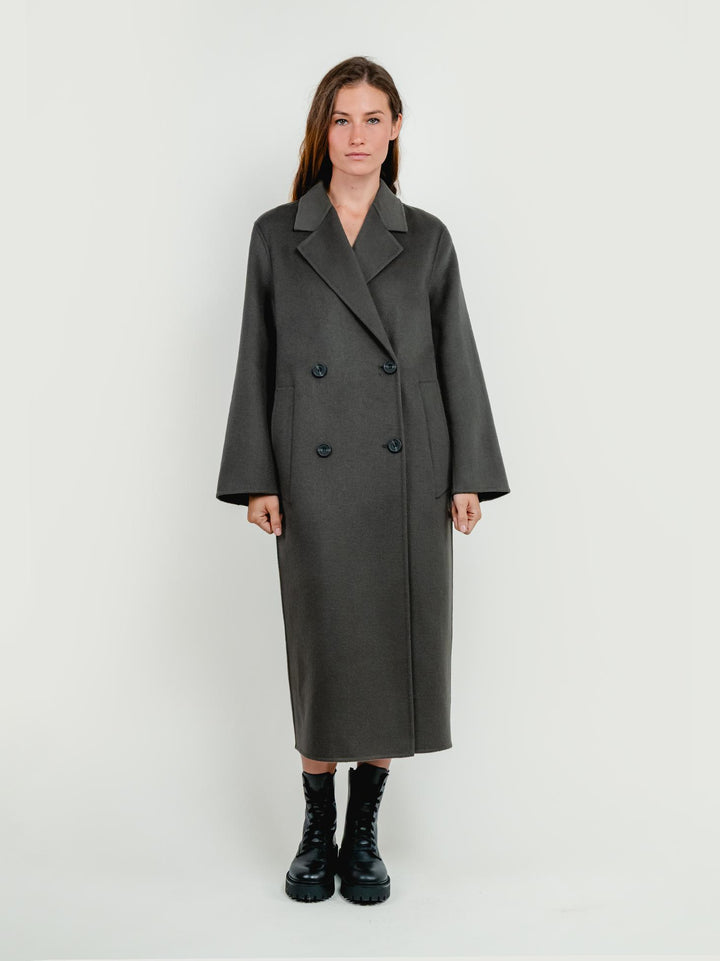 CAPPOTTO in lana DOPPIOPETTO DIANE VERDE DIANE GREEN ANDREA MORANDO 