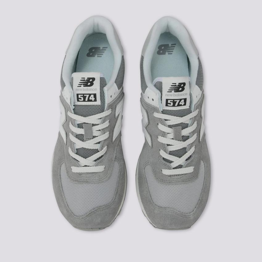 Sneaker 574 grigio e bianco U574FGR DATHLETIC GREY NEW BALANCE 