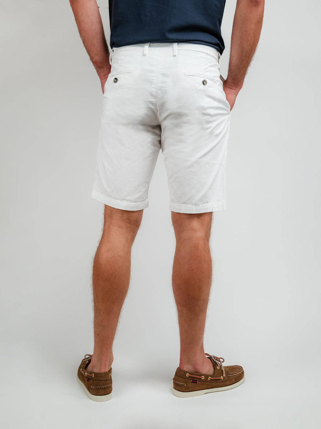 BERMUDA IN COTONE BIANCHI