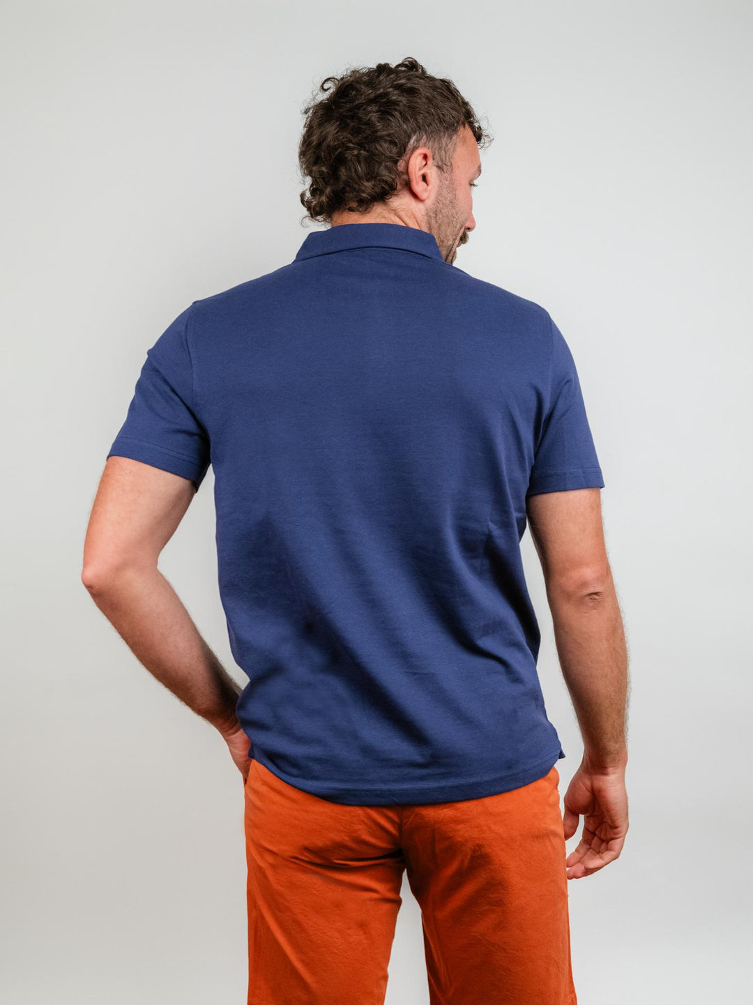 POLO IN JERSEY BLUETTE 2902425 215 ANDREA MORANDO 