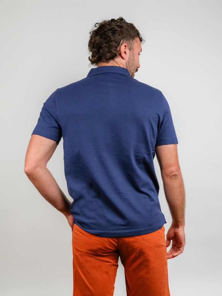POLO IN JERSEY BLUETTE 2902425 215 ANDREA MORANDO 