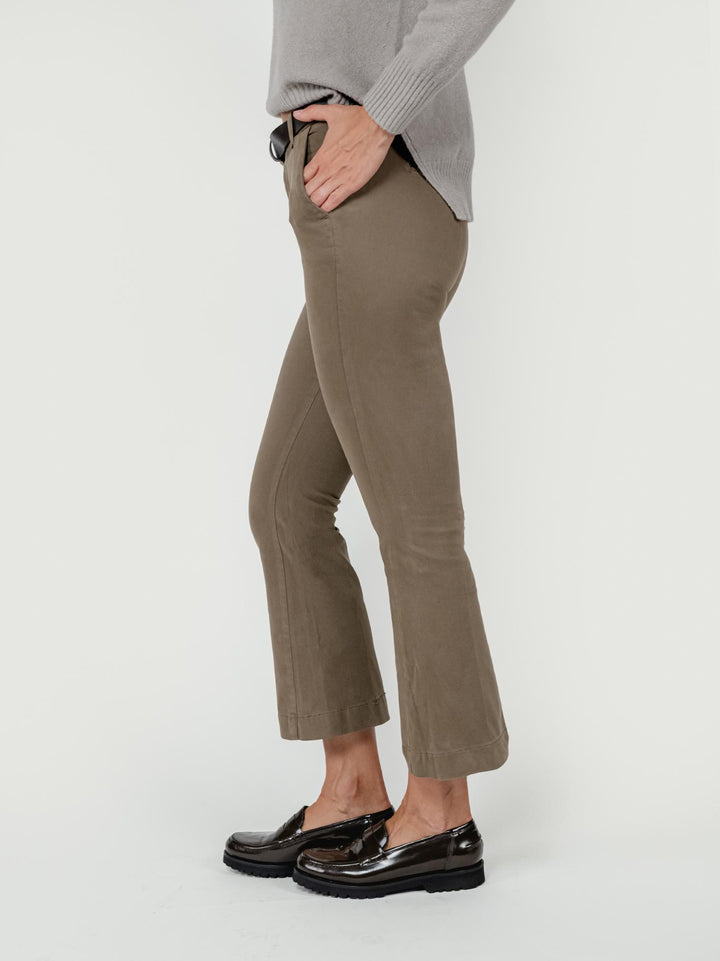 PANTALONE A TROMBETTA TORTORA 824JA TORTORA ANDREA MORANDO 