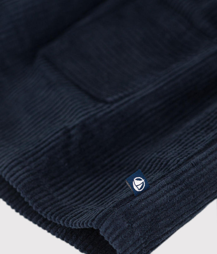 ABITO IN VELLUTO A COSTE GROSSE A08Q0 01 PETIT BATEAU 