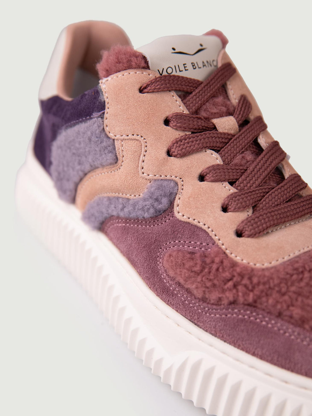 SNEAKER LAURA MONTONE ROSA ANTICO 2017528 16 VOILE BLANCHE 