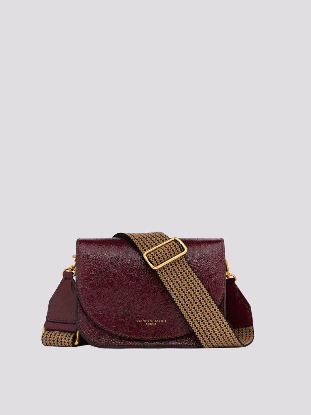 Borsa a tracolla Tara in naplak red beet BS 10115/23AI NPK-NA 13130 GIANNI CHIARINI 