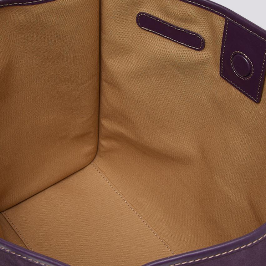 Shopping Marcella in suede prugna BS 9750/23AI CM-PL 330 GIANNI CHIARINI 