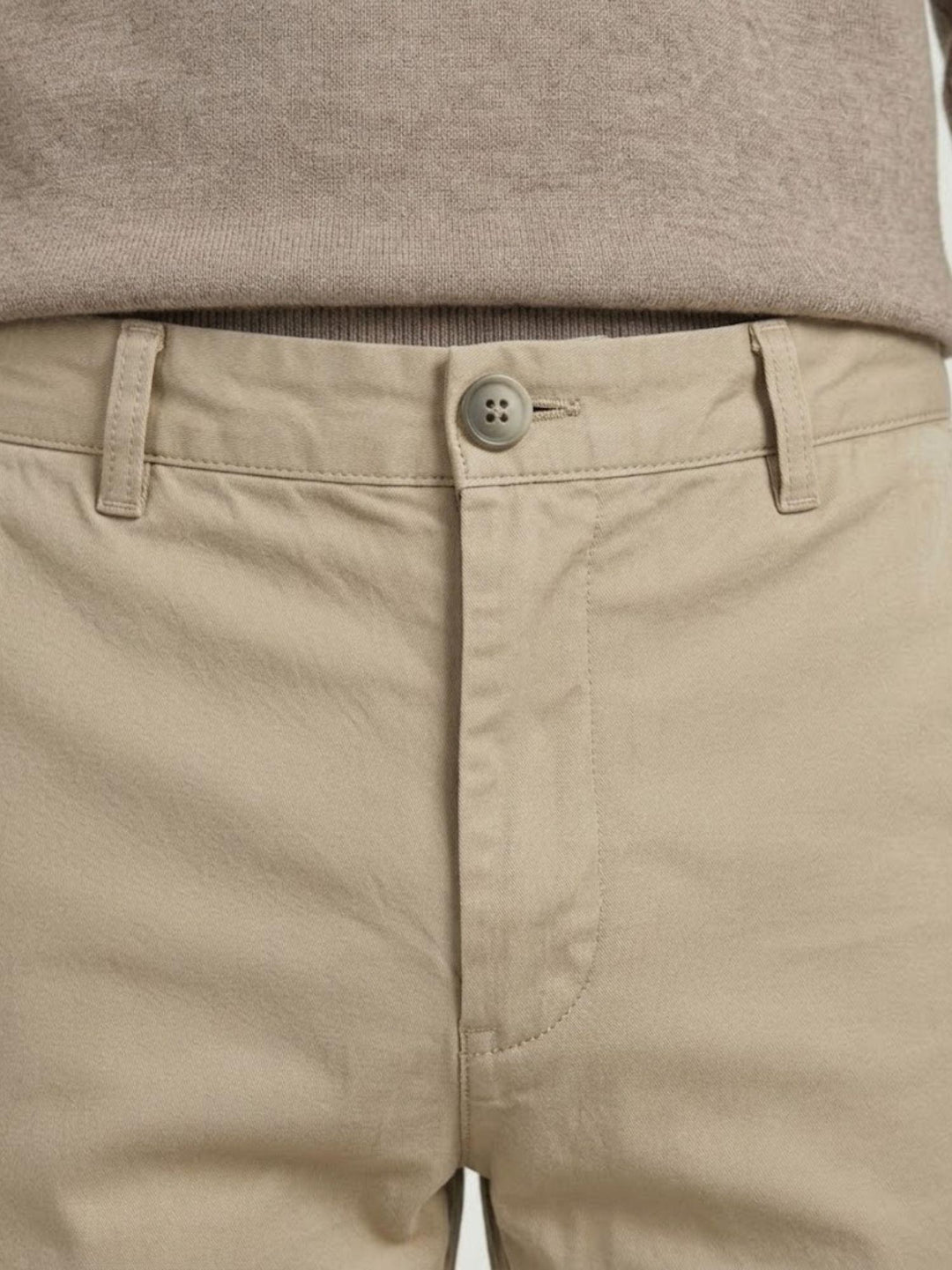 Pantalone chino in cotone beige CO0123M 2018 ANDREA MORANDO 