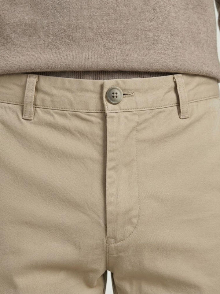 Pantalone chino in cotone beige CO0123M 2018 ANDREA MORANDO 