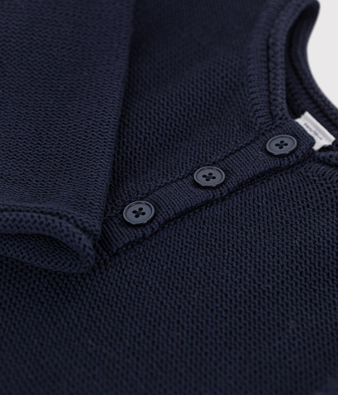 ABITO A MANICHE LUNGHE IN MAGLIA BAMBINA A082L 02 PETIT BATEAU 