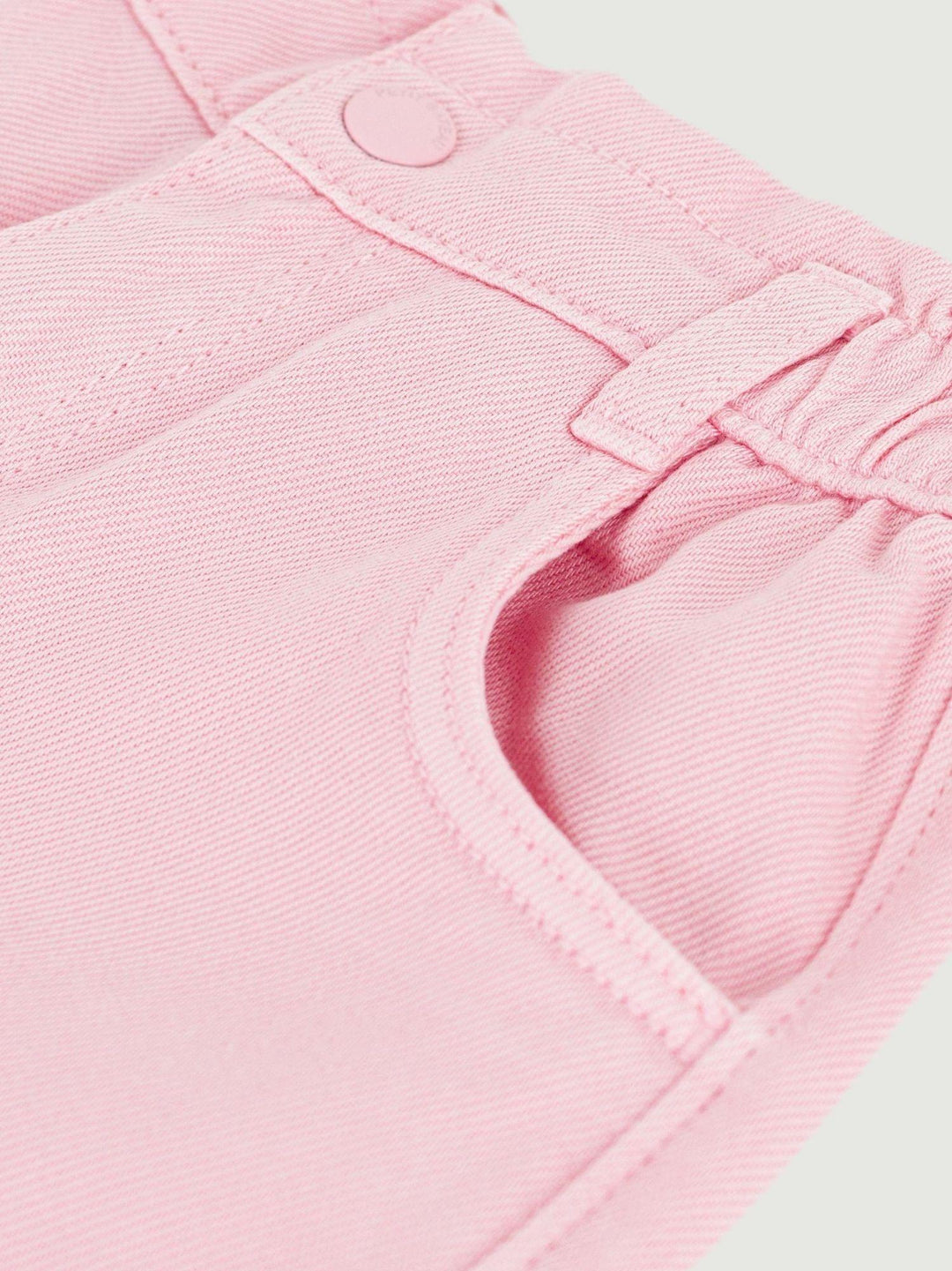 Pantaloni palazzo in cotone rosa A0F03 02 PETIT BATEAU 