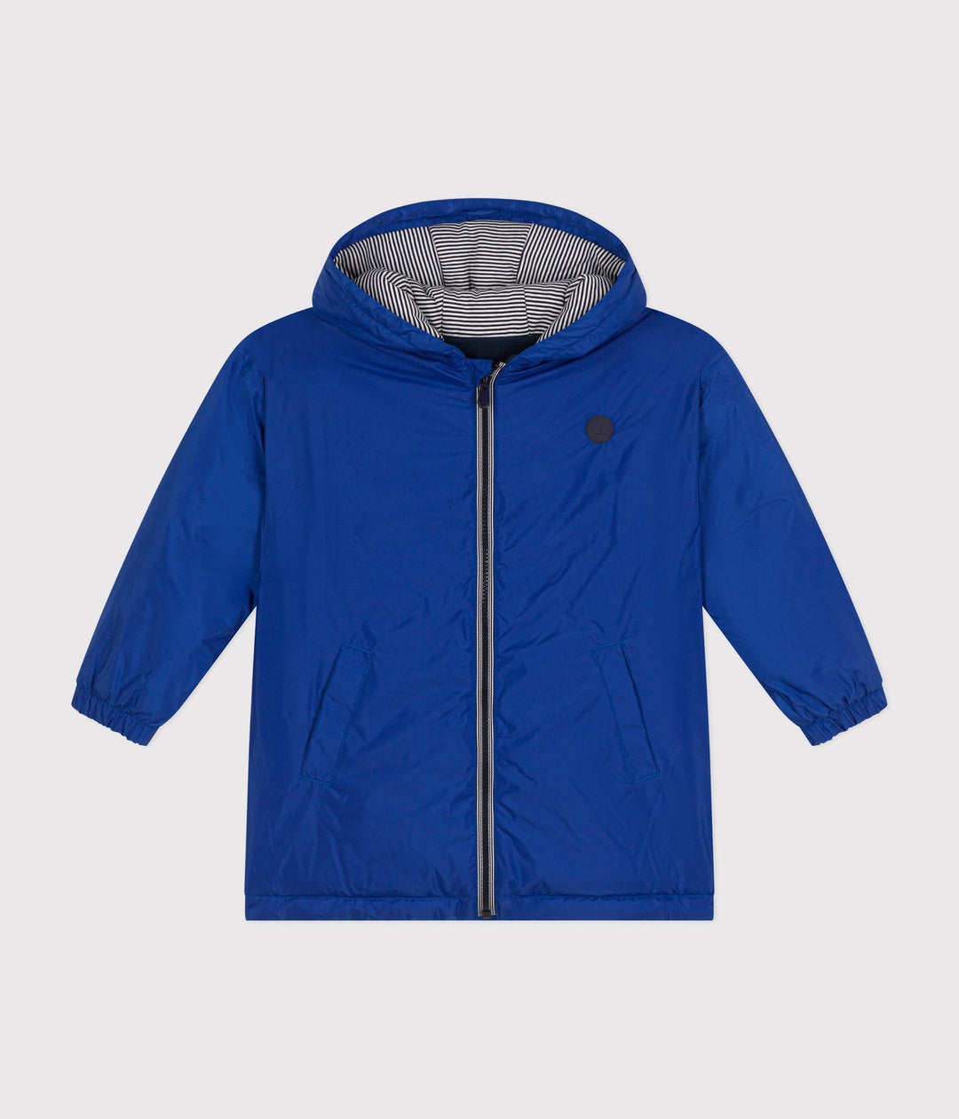 Giacca a vento calda bambino blu A0AYU 01 PETIT BATEAU 