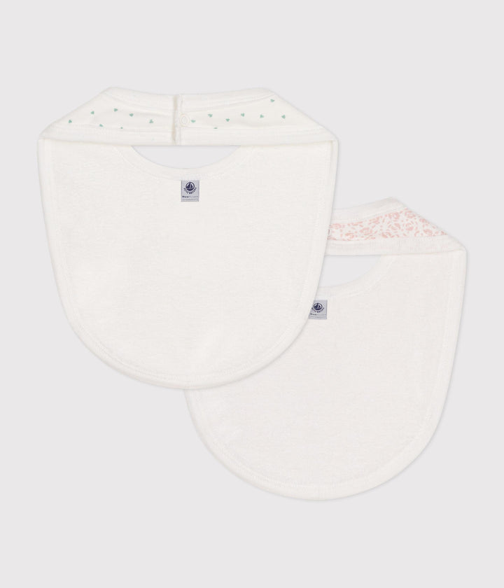 CONFEZIONE DA DUE BAVAGLINI BEBÈ A09SG 03 PETIT BATEAU 