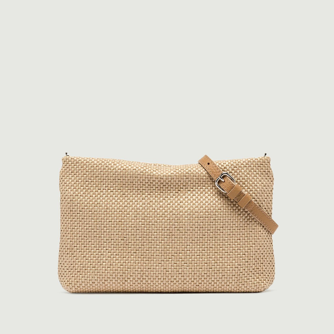 Pochette Brenda in paglia intrecciata naturale BS 8265/24PE CST-PL 0422 GIANNI CHIARINI 