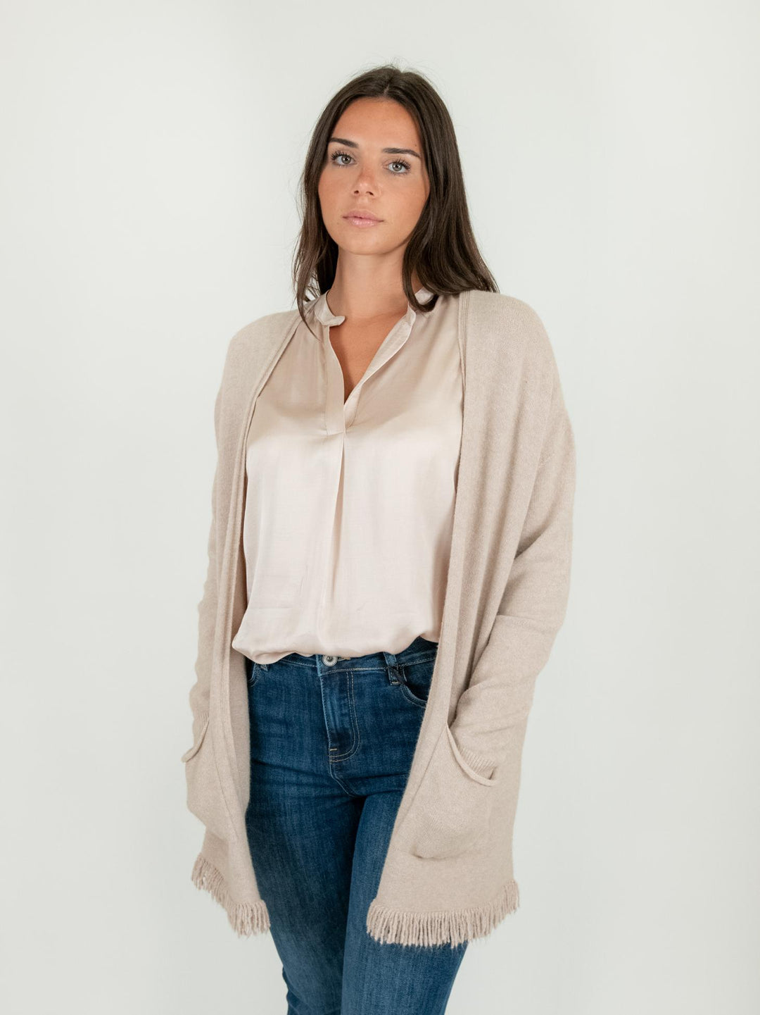 CARDIGAN FRANGE 0370/283 0082 BIMOR 