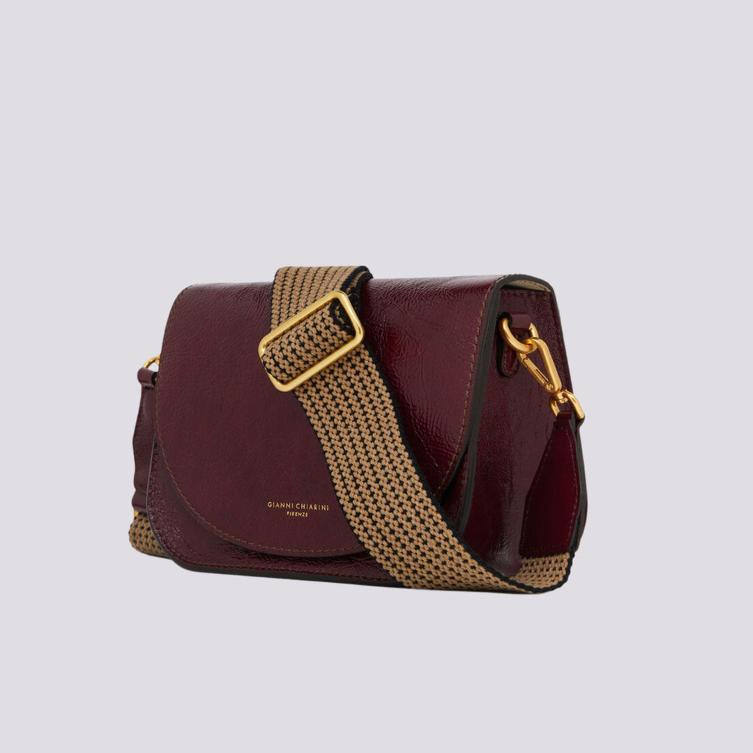 Borsa a tracolla Tara in naplak red beet BS 10115/23AI NPK-NA 13130 GIANNI CHIARINI 