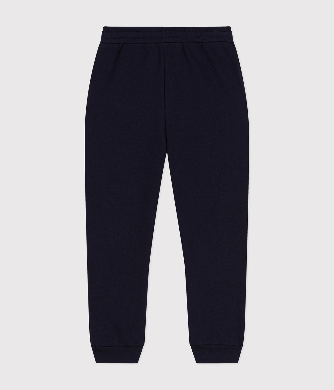 Pantaloni blu con fiocchetto da jogging in molleton A0BOE 01 PETIT BATEAU 