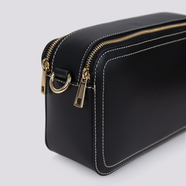 BORSA A TRACOLLA MAXI YOURS IN PELLE NERA MAXI YOURS NERO BIMOR 