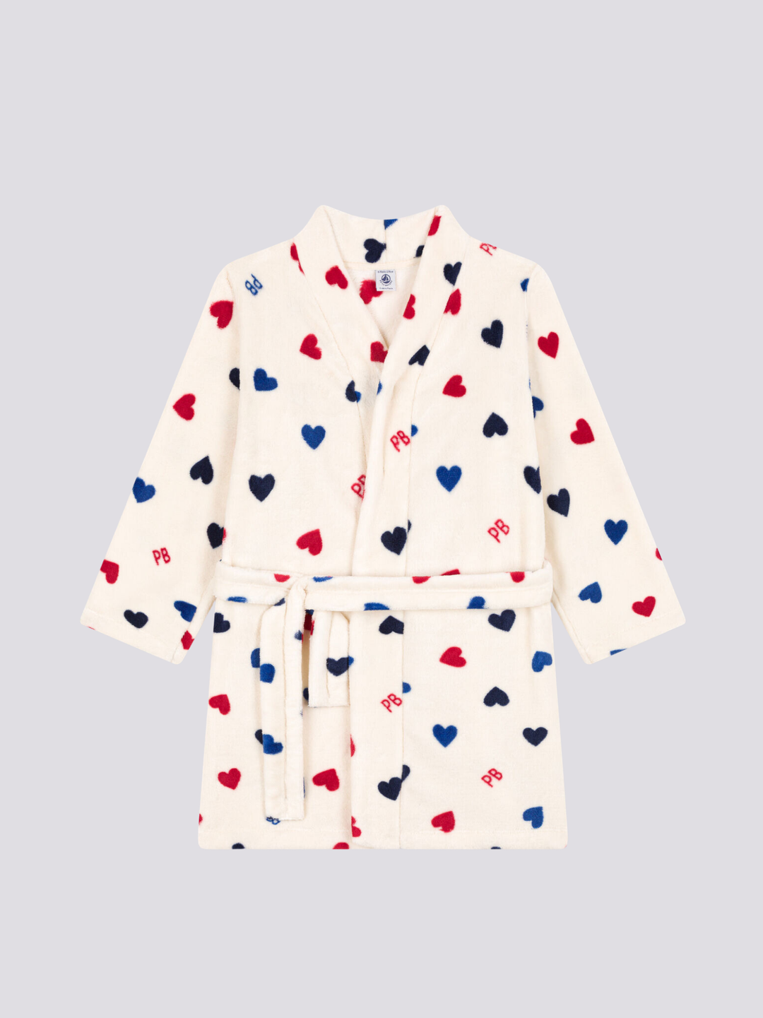 VESTAGLIA IN PILE BAMBINO UNISEX A0848 01 PETIT BATEAU 