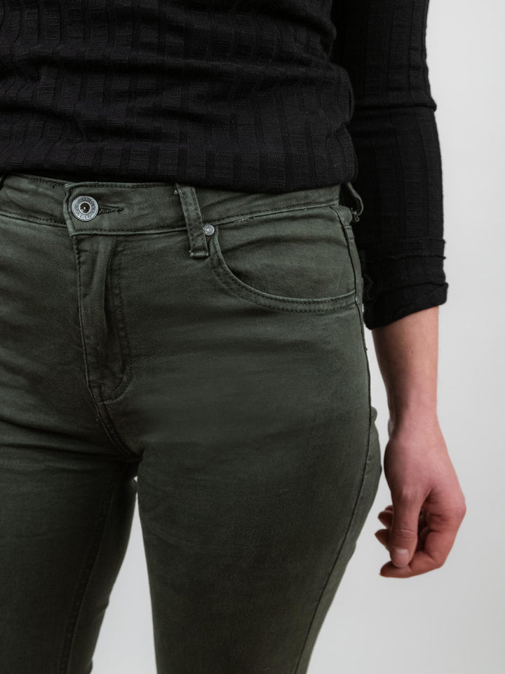 PANTALONE 5 TASCHE SFRANGIATO MILITARE 6826/26 MILITARE ANDREA MORANDO 