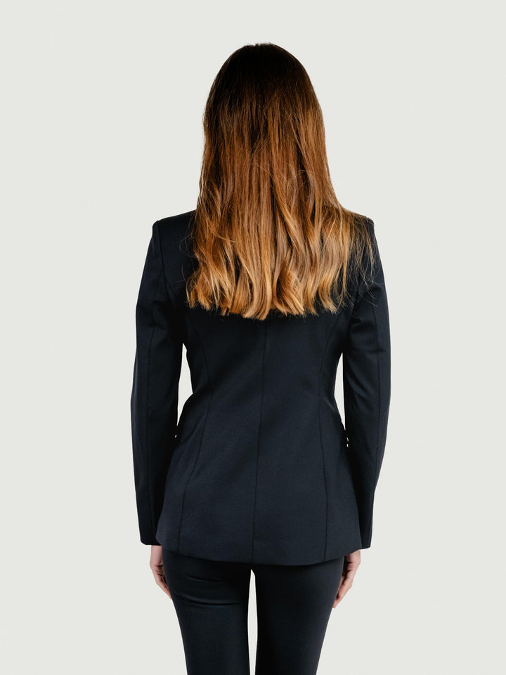 BLAZER DOPPIOPETTO NERO 3271BEA NERO ANDREA MORANDO 