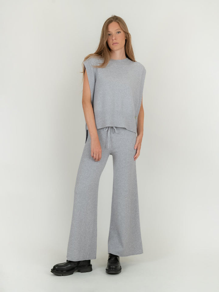 CASACCA IN MAGLIA GRIGIO PERLA 0570/15 0020 BIMOR 