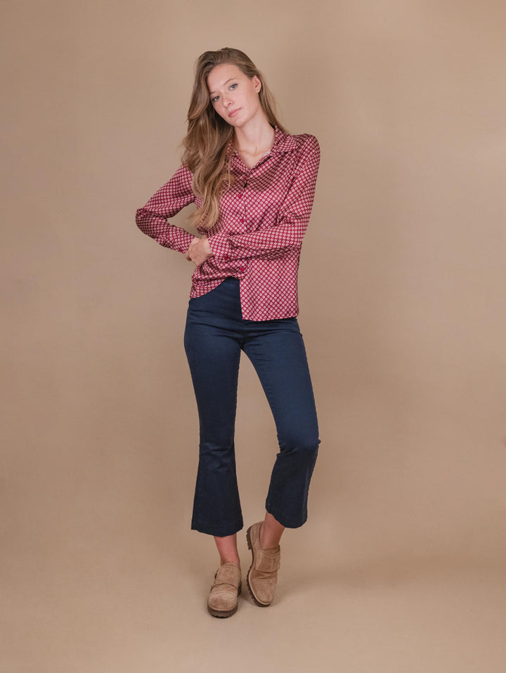CAMICIA FANTASIA FLOREALE C2446 3321 ANDREA MORANDO 