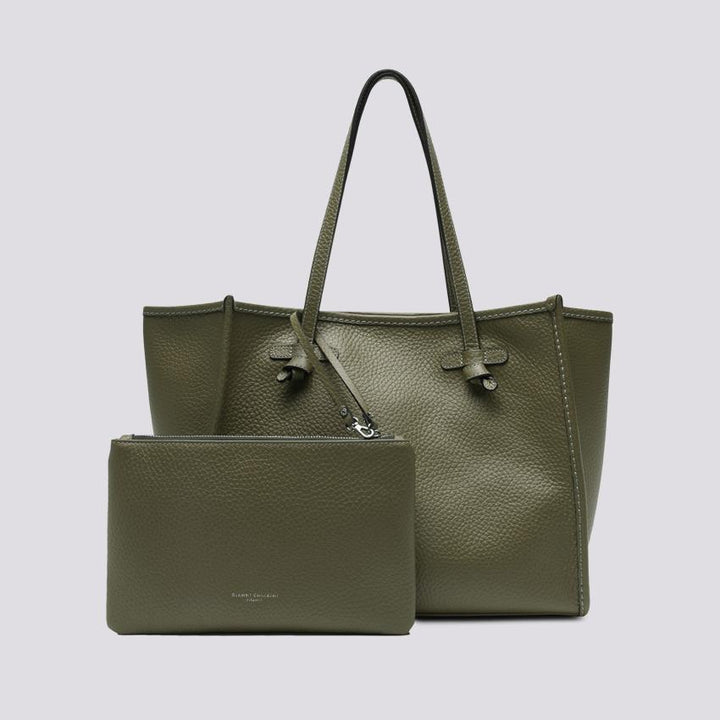 Shopping Marcella in pelle martellata guam green BS 9330 HKG 13131 GIANNI CHIARINI 