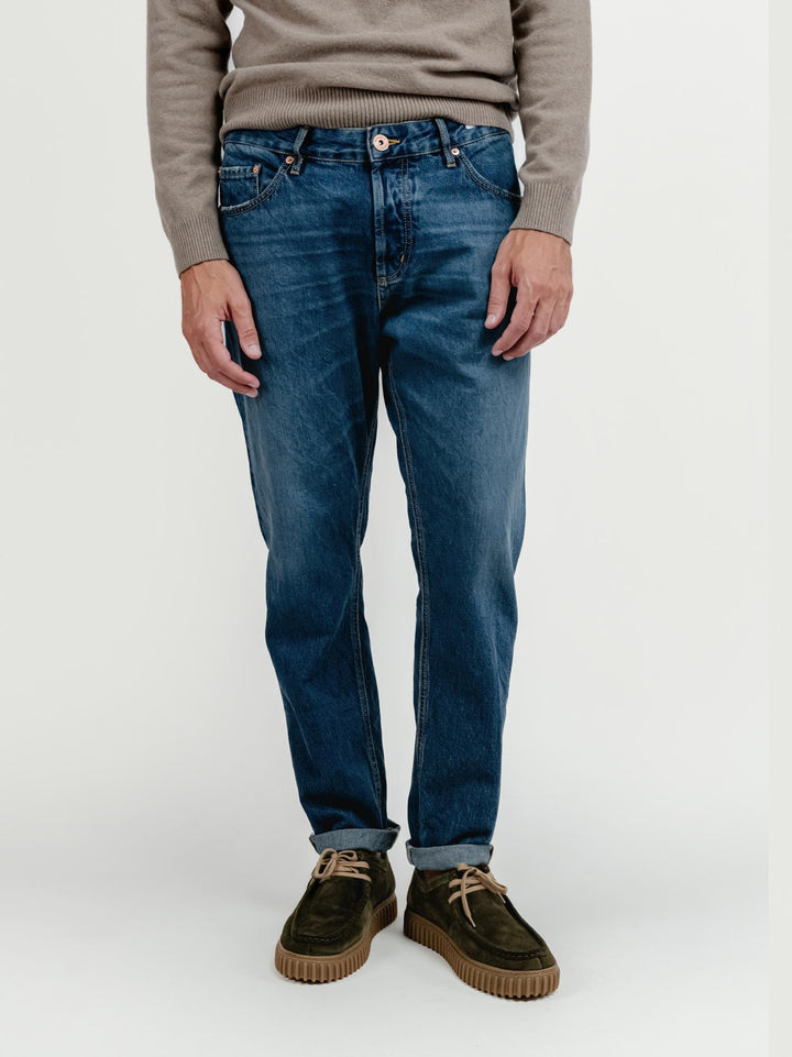 JEANS IBANEZ SLIM FIT LAVAGGIO SCURO IBANEZ367 B1 UNIFORM 