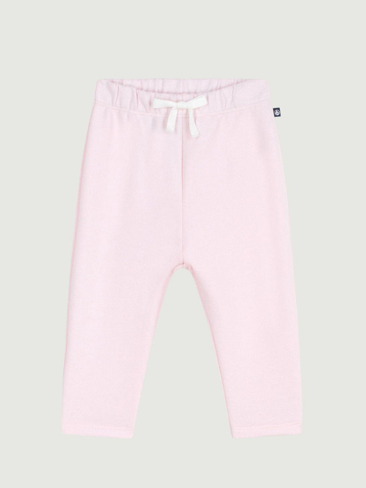 Joggers in cotone rosa A0FU9 05 PETIT BATEAU 