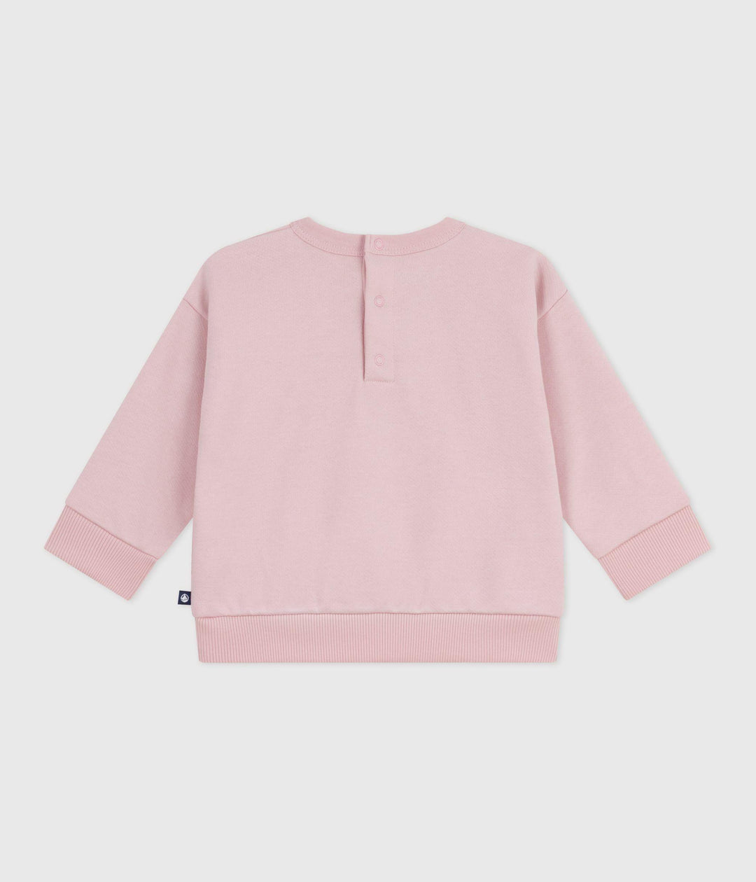 Felpa in cotone con ricamo Petit Bateau A0E05 01 PETIT BATEAU 