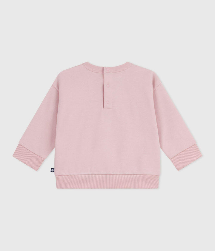 Felpa in cotone con ricamo Petit Bateau A0E05 01 PETIT BATEAU 