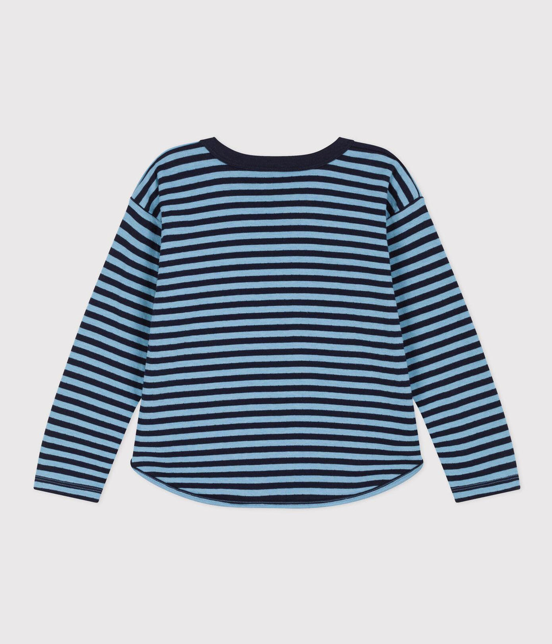 T-SHIRT MANICHE LUNGHE IN TUBIQUE BAMBINO A080Y 02 PETIT BATEAU 
