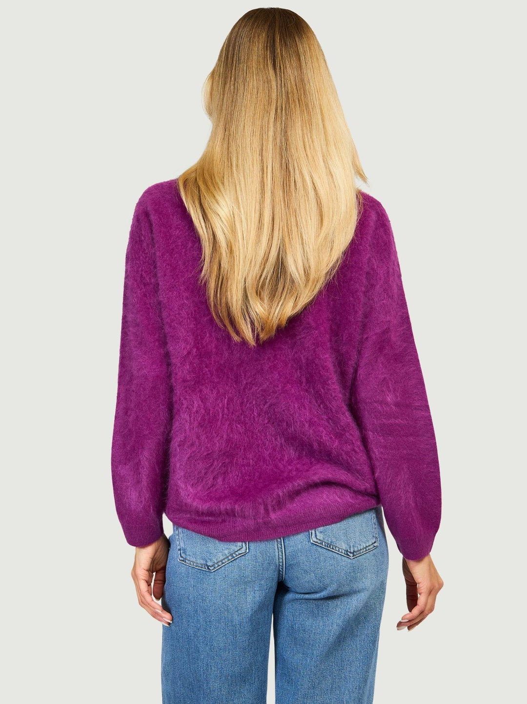 DOLCEVITA ADARE IN CASHMERE PRUGNA ADARE EGGPLANT ABSOLUT CASHMERE 