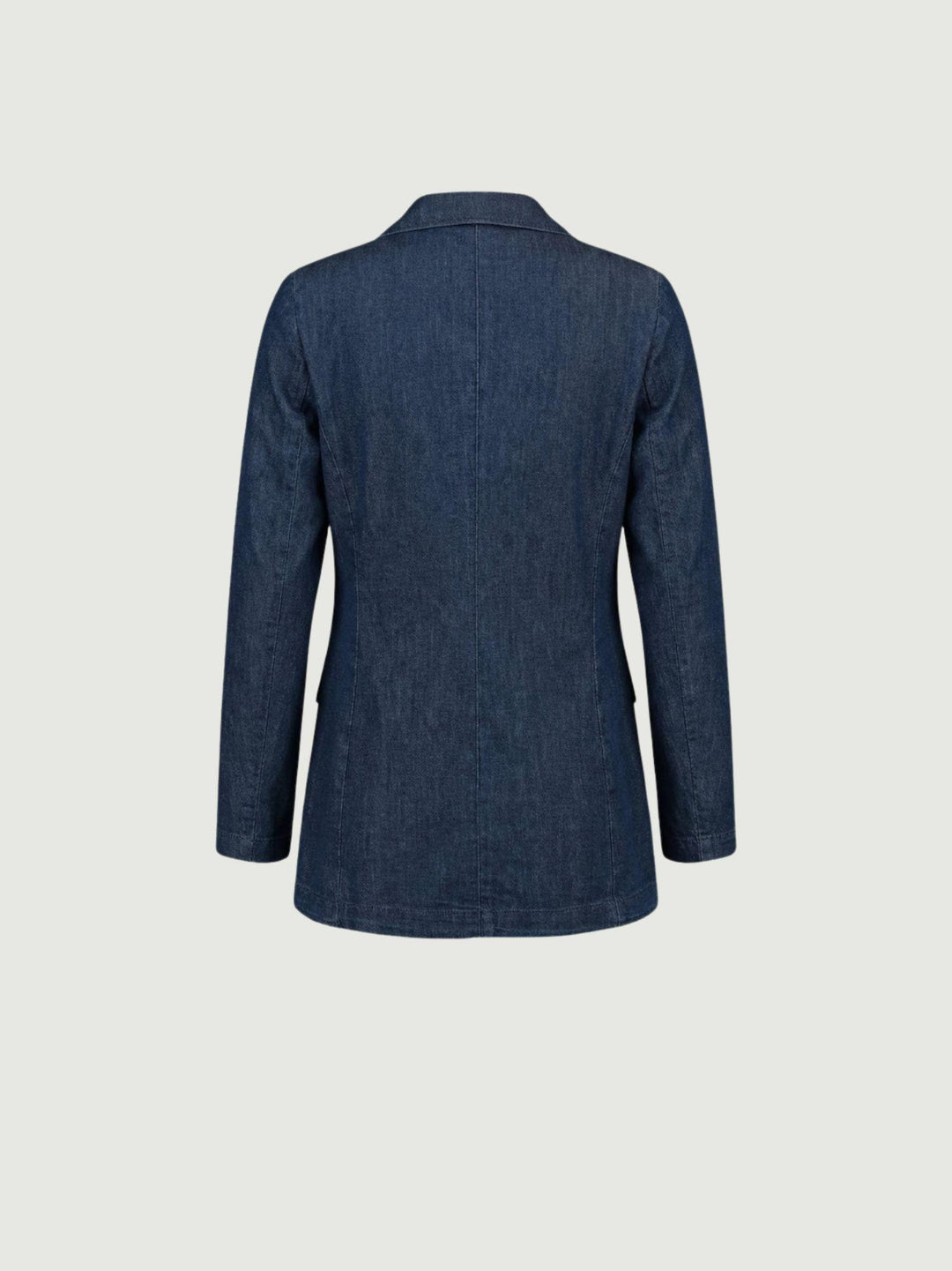 Blazer doppiopetto chambray in cotone lavaggio medio 3352CH MEDIO ANDREA MORANDO 