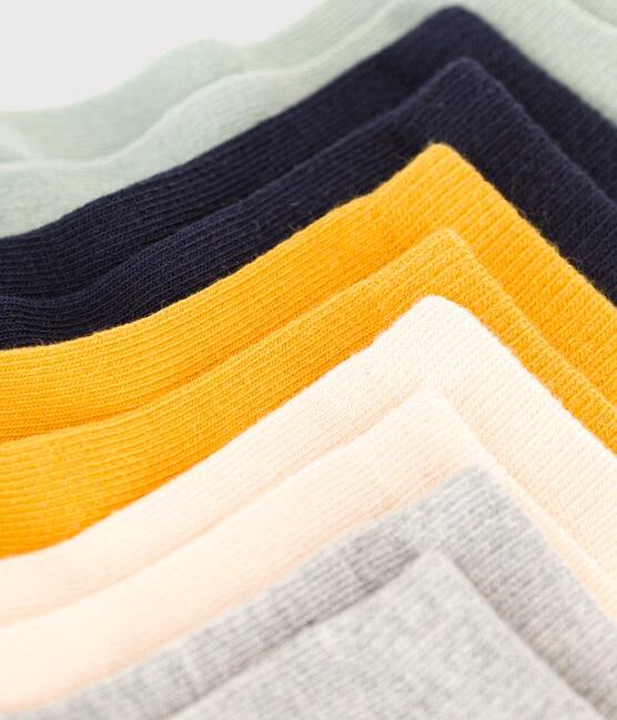 5 paia di calzini in cotone tinta unita A0B7G 01 PETIT BATEAU 