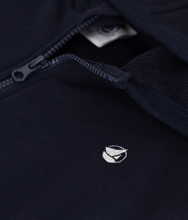 FELPA IN TESSUTO FELPATO CON CAPPUCCIO A08FK 01 PETIT BATEAU 