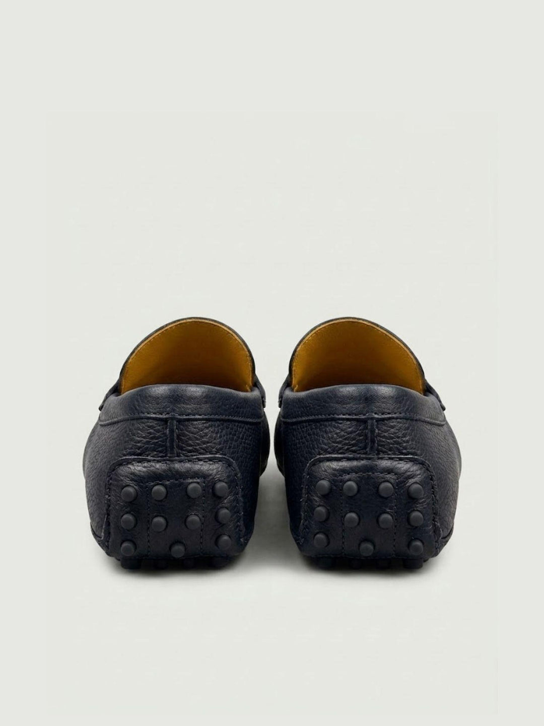 Mocassino Penny con gommini in pelle di cervo blu U8950 BLU ANDREA MORANDO 