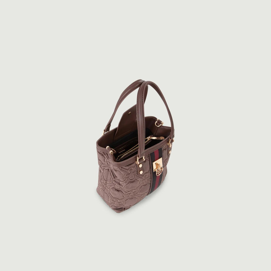 BORSA A MANO CON TRACOLLA CATE TAUPE 73BS9BN06 TAUPE/MULTICOLOR V73 