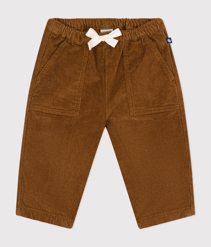 Pantaloni in velluto rame A0B15 03 PETIT BATEAU 
