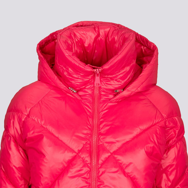 PIUMINO CORTO IN NYLON LEGGERO FUCSIA 9000 0453 OOFWEAR 
