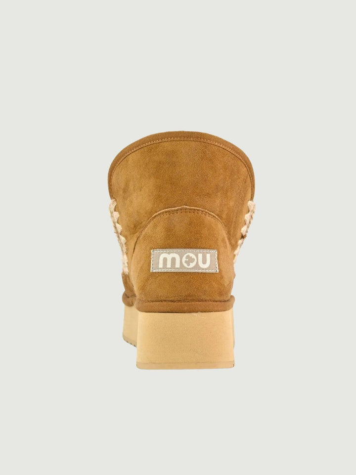 MINI ESKIMO 18 PLATFORM BOOT COGNAC 681000A COG MOU 