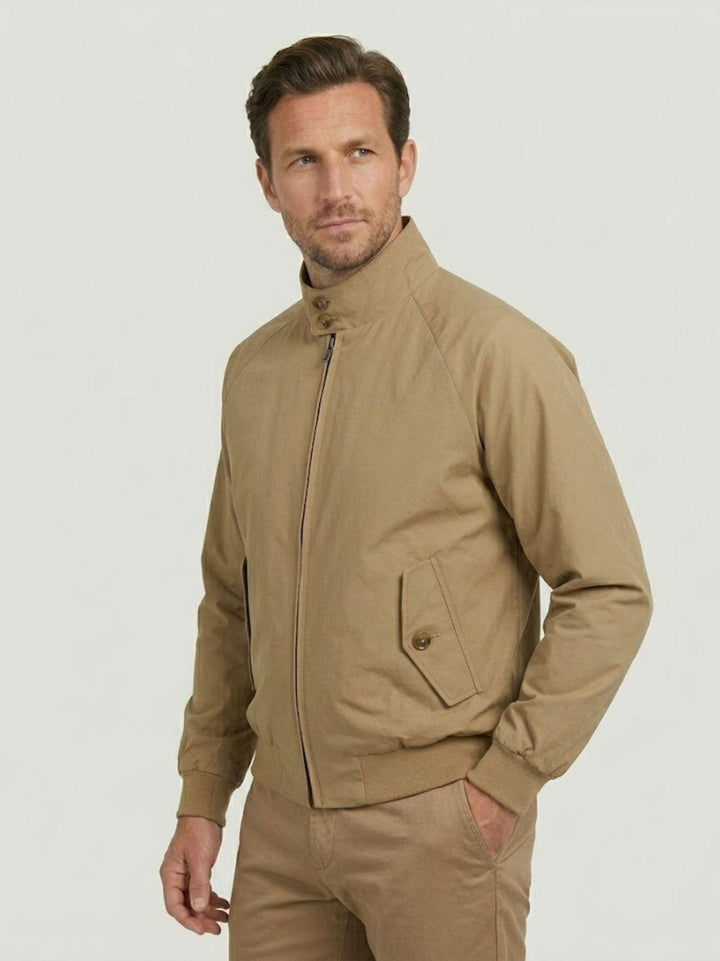 Giacca G9 Harrington Jacket Tan BRCPS0001 710 BARACUTA 