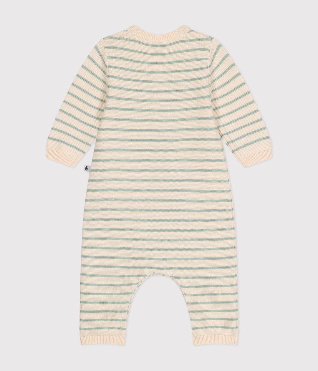 TUTINA A RIGHE LUNGA IN MAGLINA PER BEBÈ A09GW 01 PETIT BATEAU 